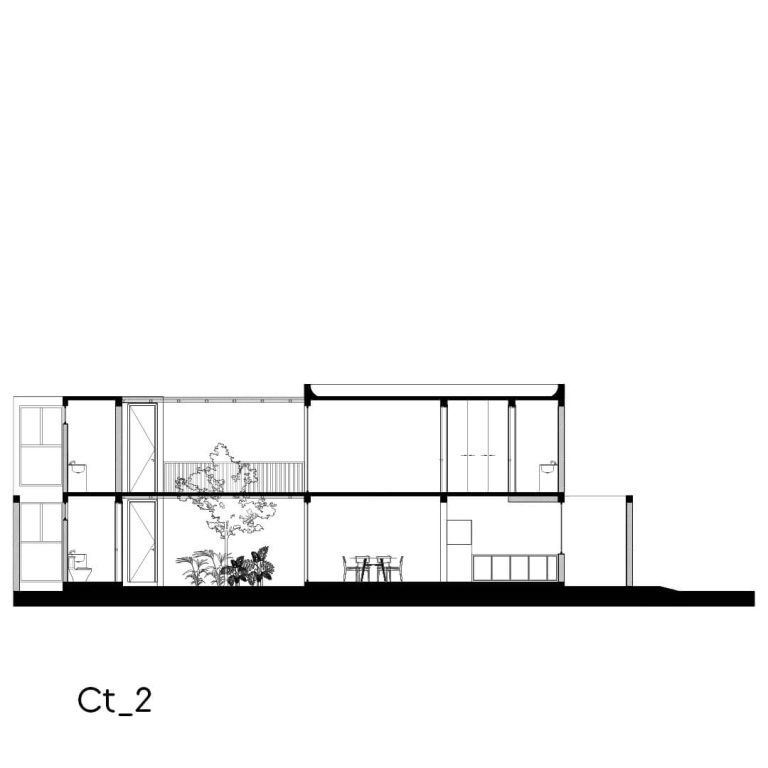 Planos de Casa Toledo en Oaxaca por Walter Flores Estudio de Arquitectura
