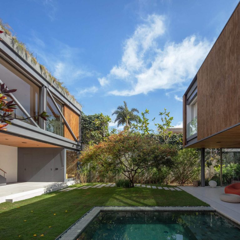 Casa Treliça en Brasil por Terra Capobianco + Galeria Arquitectos - Fotografía de Arquitectura