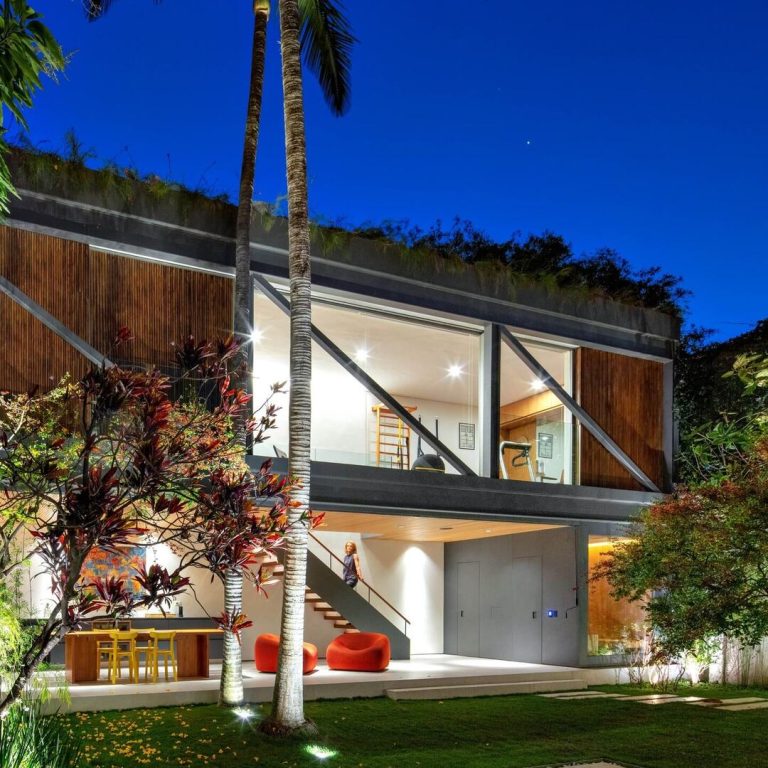 Casa Treliça en Brasil por Terra Capobianco + Galeria Arquitectos - Fotografía de Arquitectura