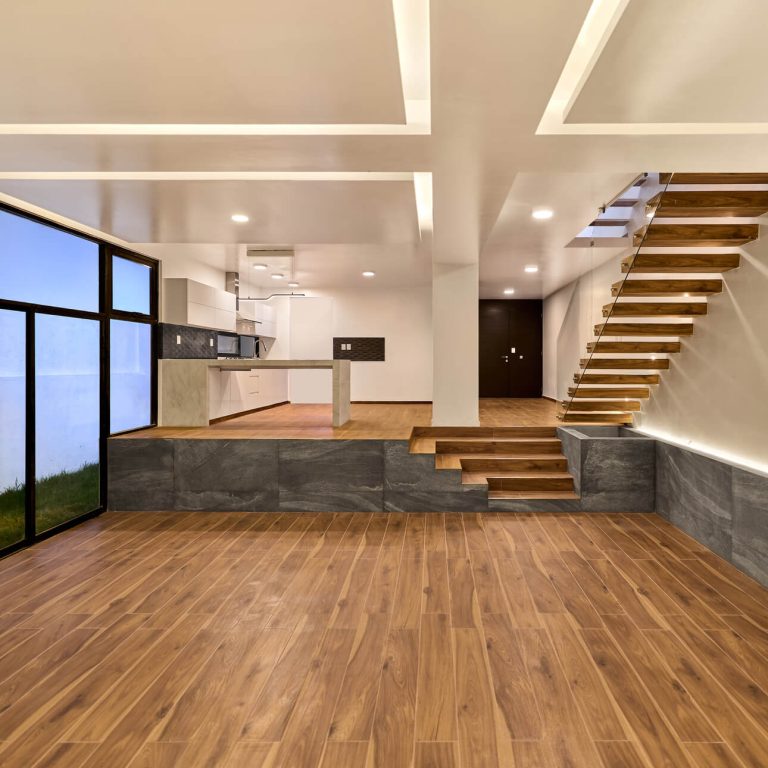 Escalera. Casa V8 por Racma Arquitectura en Estado de México