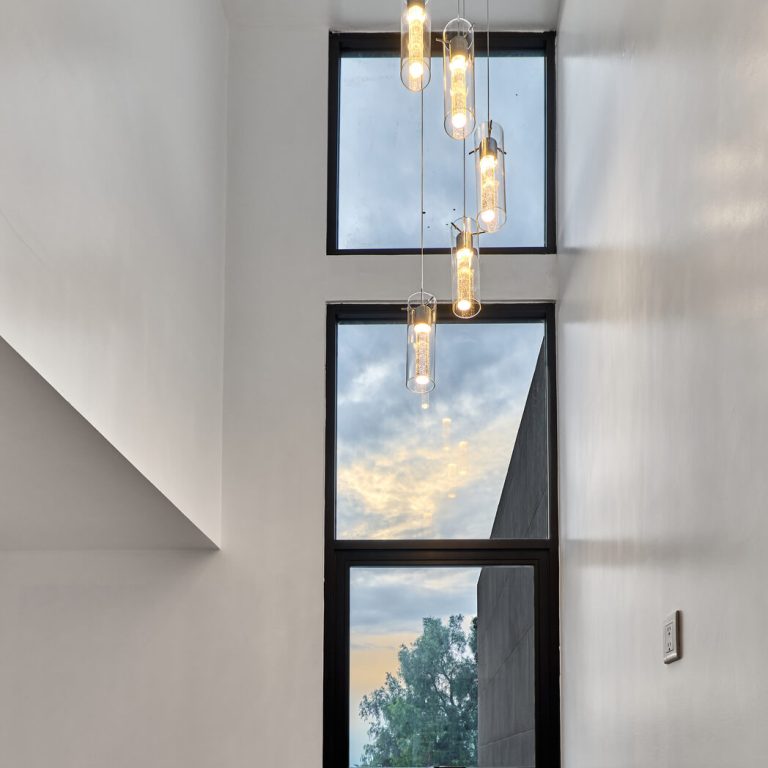 Ventana de Escalera. Casa V8 por Racma Arquitectura en Estado de México