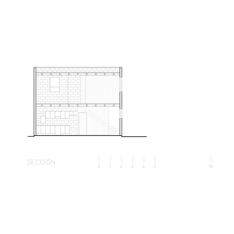 Casa Velador en Aguascalientes por COA Arquitectura - Plano Arquitectonico - El Arqui MX