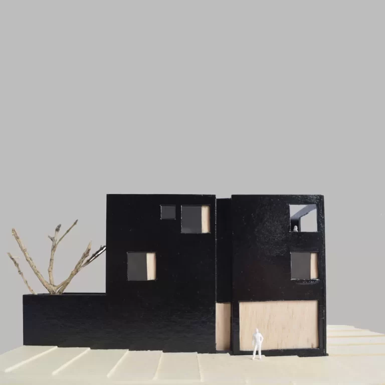 Casa Xochitlali en CDMX por TALC - Fotografía de Maqueta - El Arqui MX