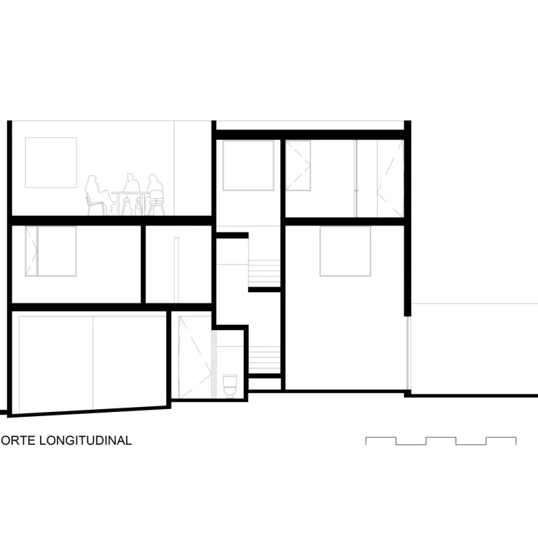 Casa Xochitlali en CDMX por TALC - Plano Arquitectónico - El Arqui MX