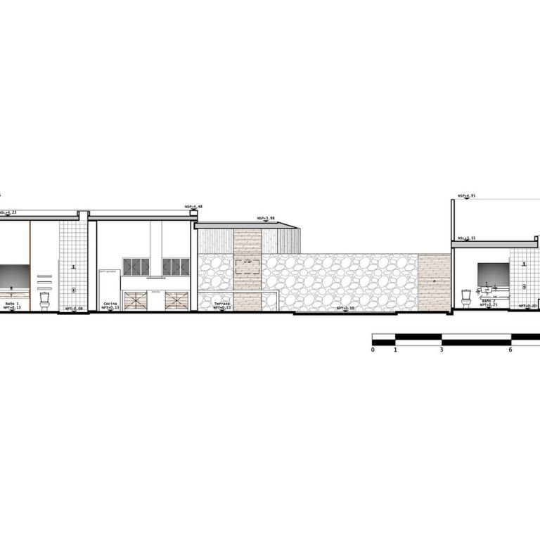 Casa Xólotl en Yucatán por Punto Arquitectónico - Plano Arquitectonico - El Arqui MX