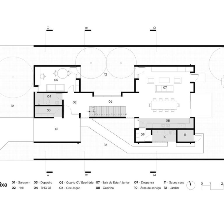 Planos de Casa das Vidocas