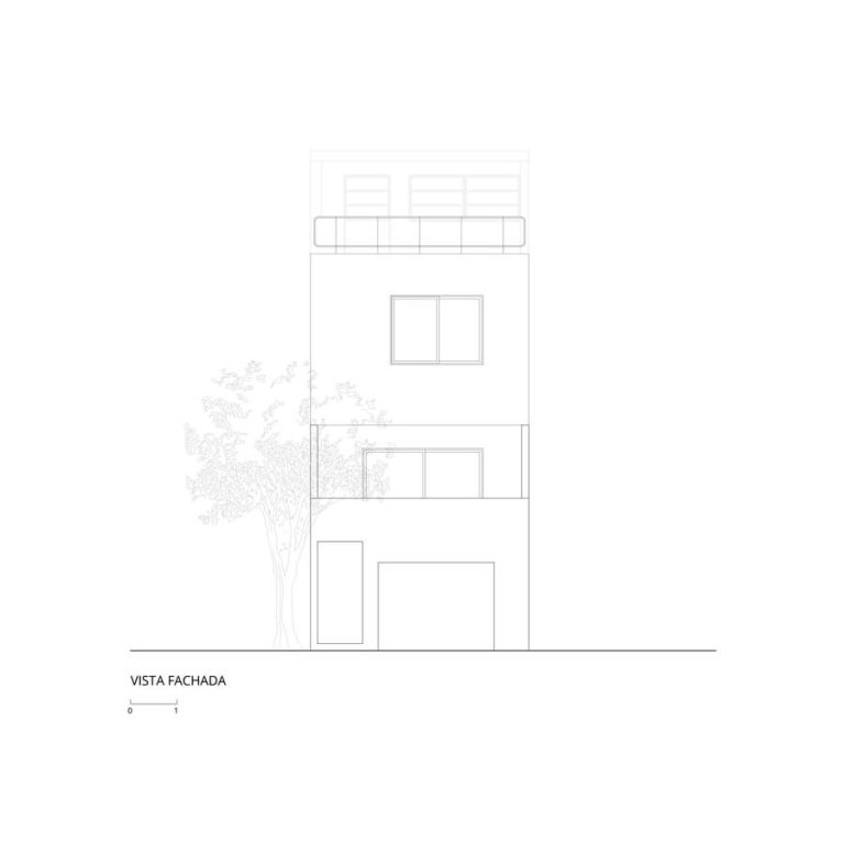 PPlanos Casa de Marcos y de Júlia por Goiva Arquitetura: Ampliación Vertical y Diseño de Rooftops en São Paulo