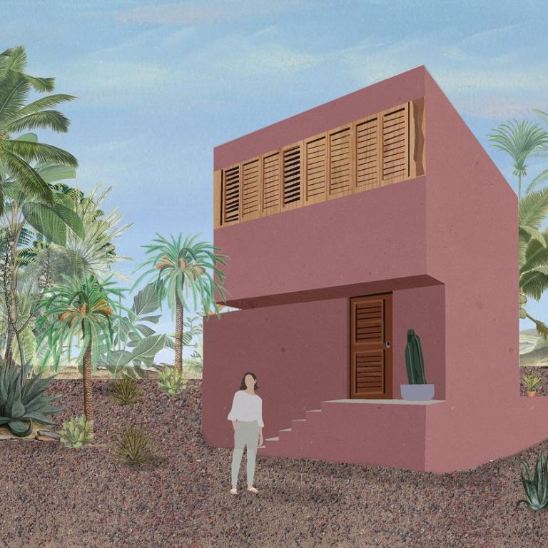 Casa de monte en Yucatán por TACO taller de arquitectura contextual - Ilustración arquitectonica