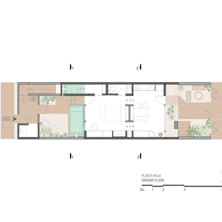 Minimalista y Contextual | Casa de Puerto por TACO Arquitectura en México