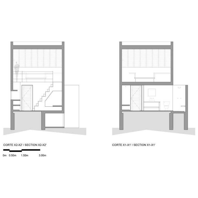 Casa de monte en Yucatán por TACO taller de arquitectura contextual - Plano arquitectonico