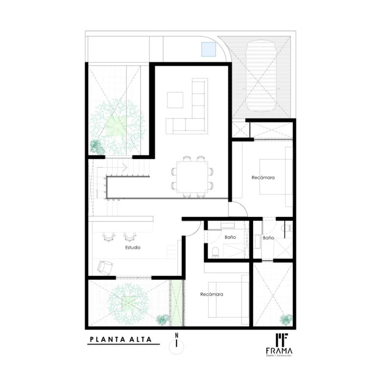 Casa del Mezquite por FRAMA Diseño
