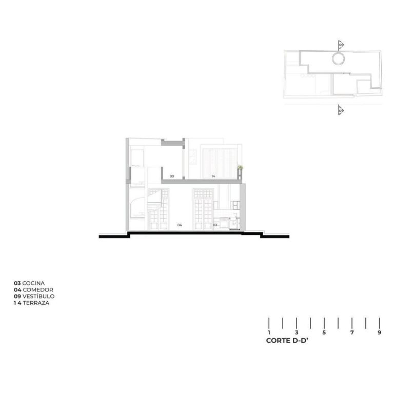 Planos de Casa del Sastre en Yucatán por Arq. Ana Maria Icaza Leyva