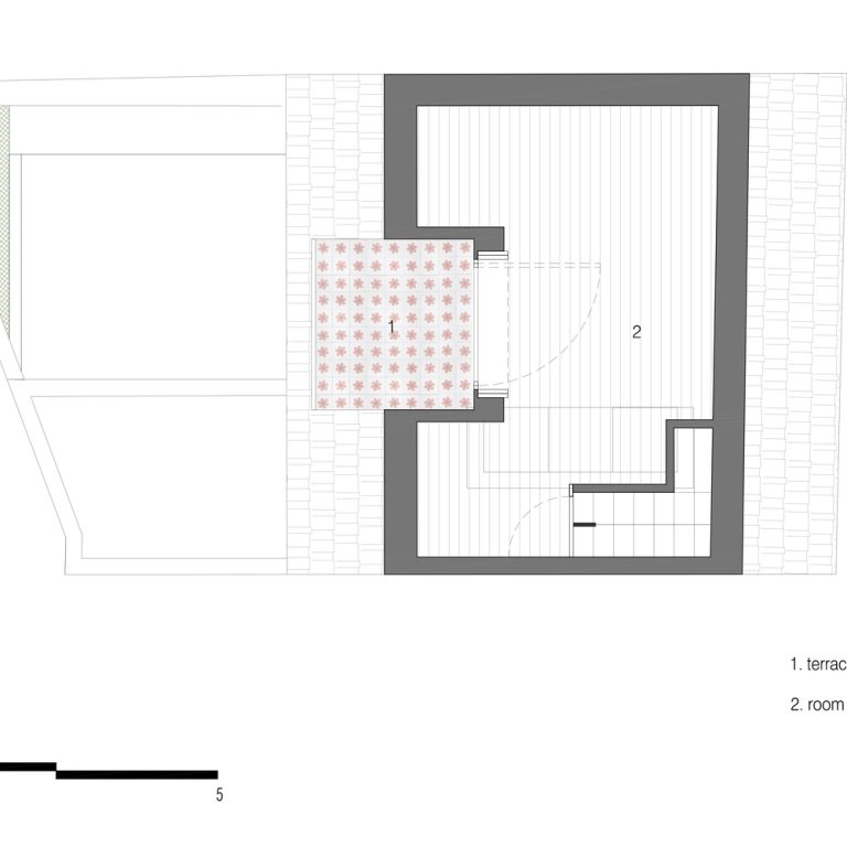 Casa en Ericeira en Portugal por TARGA atelier - Plano Arquitectonico