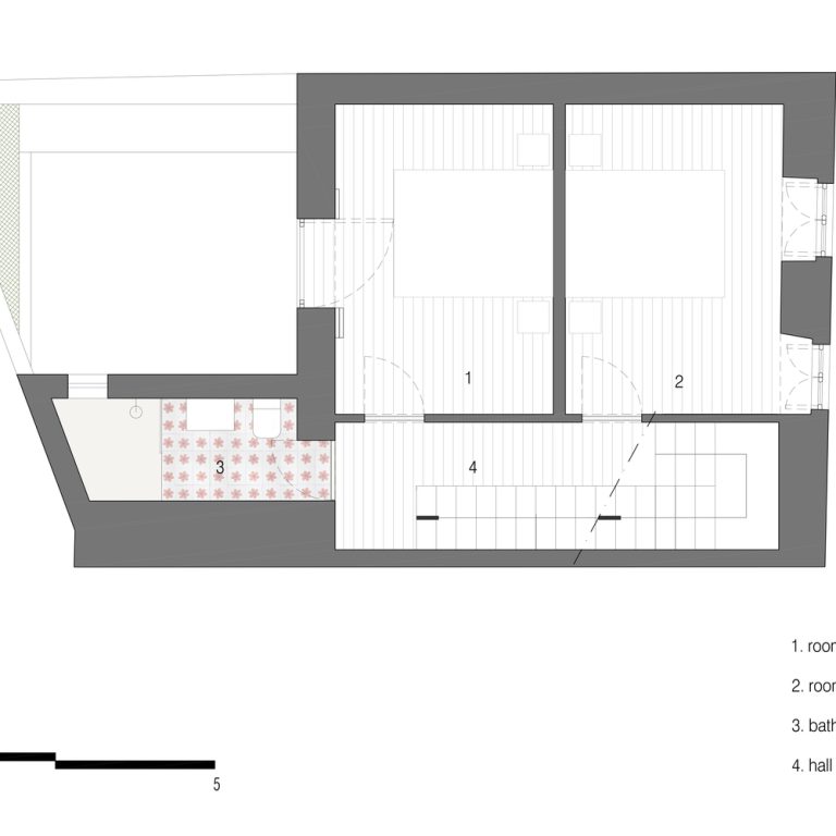 Casa en Ericeira en Portugal por TARGA atelier - Plano Arquitectonico