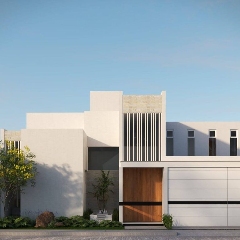 Casa entre Jardines en Ciudad Guzmán: Minimalismo y Calidez | SM Arquitectura