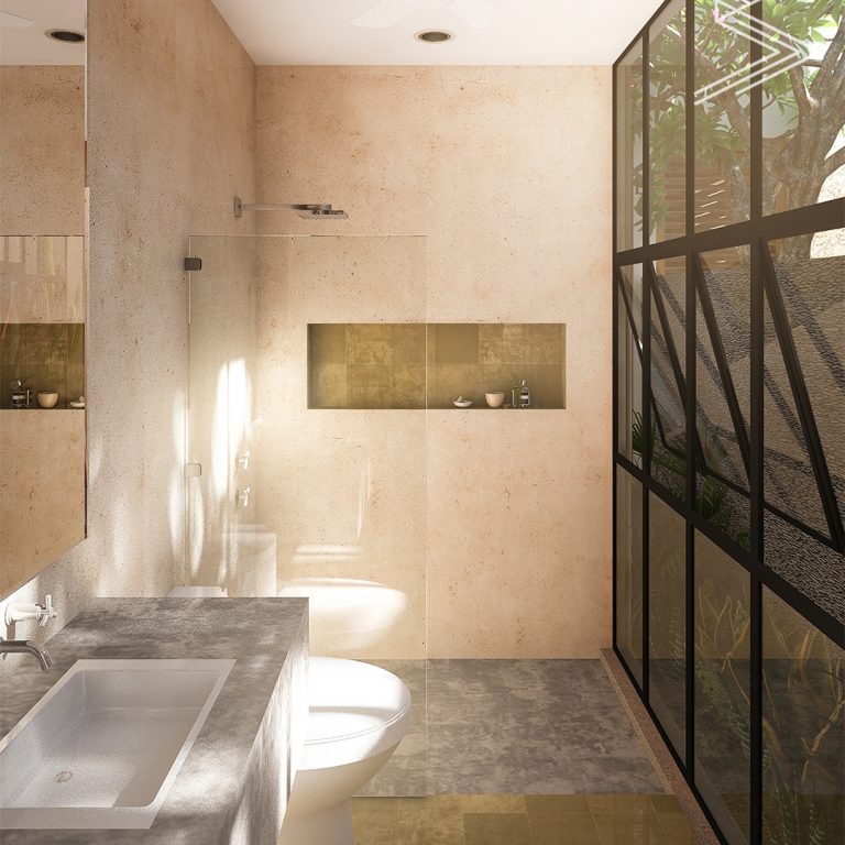 Casa entre patios en Yucatán por BINOMIO arquitectura + interiorismo - Render Arquitecto - El Arqui MX