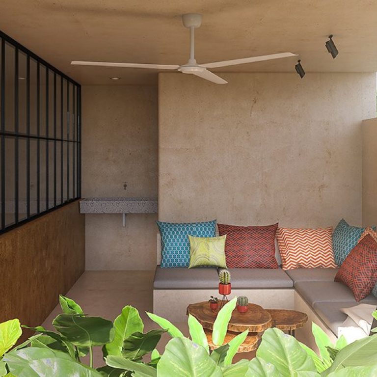 Casa entre patios en Yucatán por BINOMIO arquitectura + interiorismo - Render Arquitecto - El Arqui MX