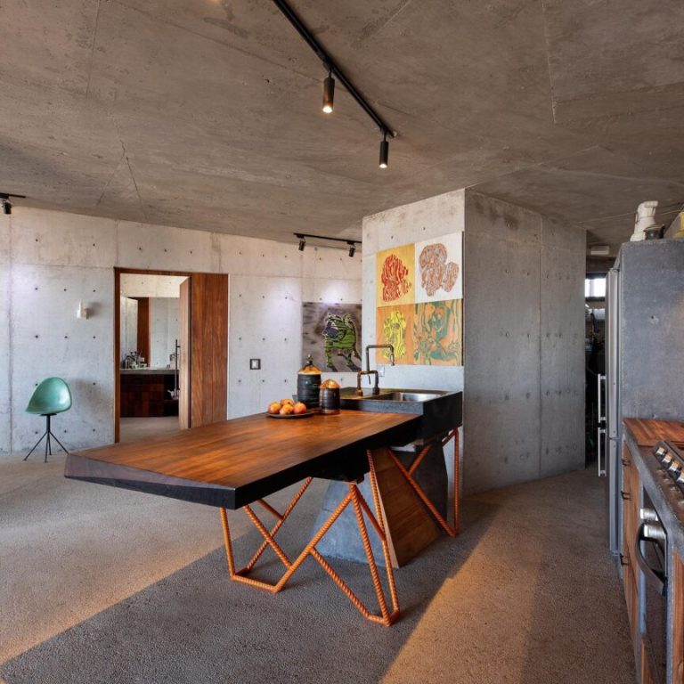 Casa morada escondida por Taller de Terreno en Baja California Sur