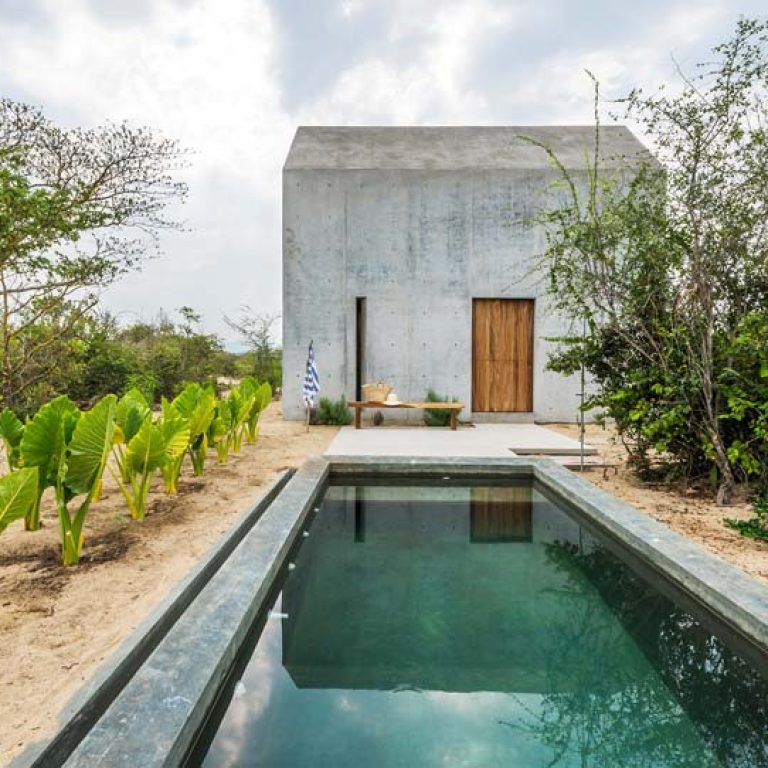 Casa pequeña en Oaxaca por Aranza de Ariño