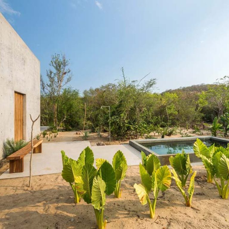 Casa pequeña en Oaxaca por Aranza de Ariño