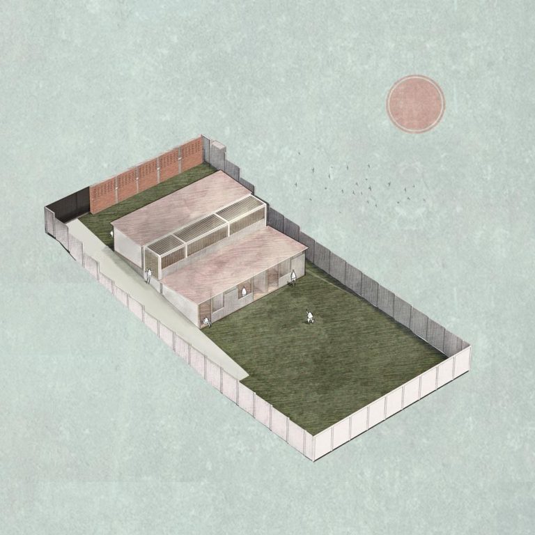 Casa rampa en Ecuador