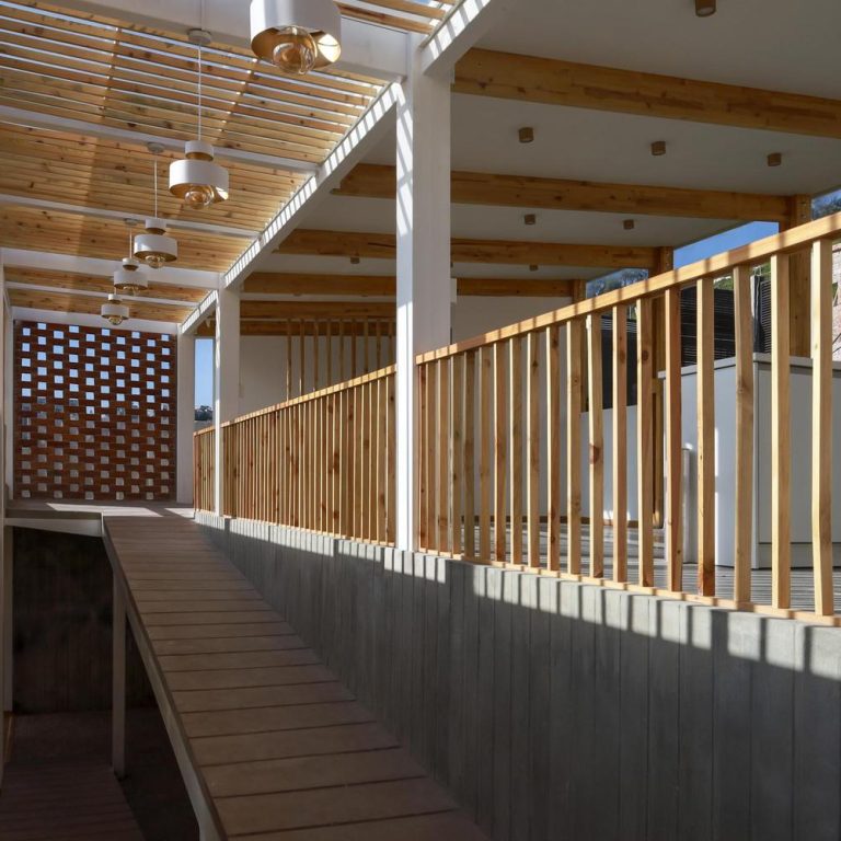 Casa rampa en Ecuador