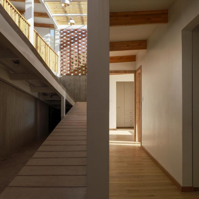 Casa rampa en Ecuador