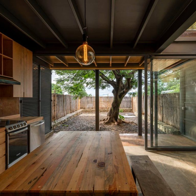 Casa taller Plúmula en Oaxaca por Espacio 18 Arquitectura