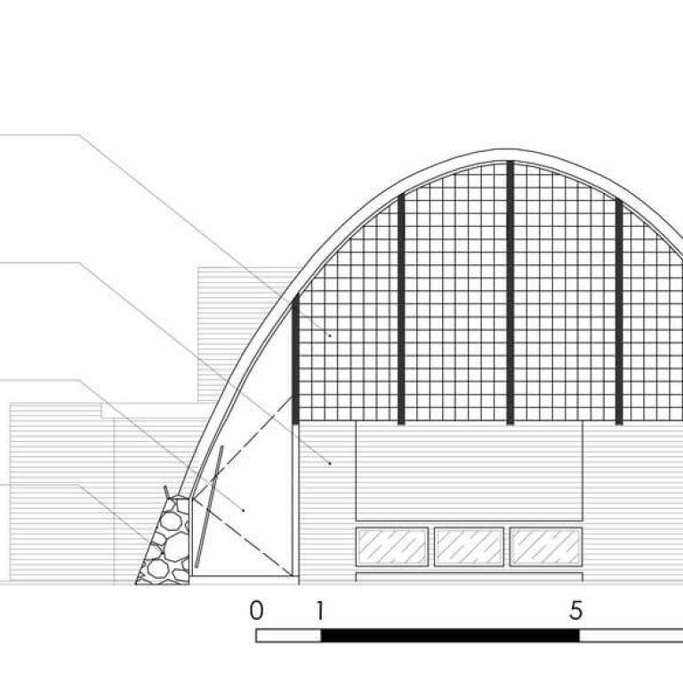 Casa taller el caparazón en Paraguay