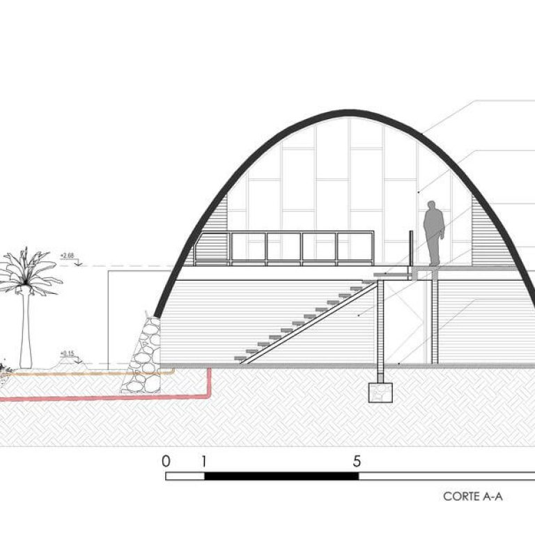 Casa taller el caparazón en Paraguay