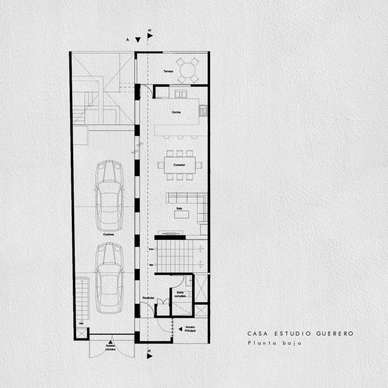 Casa Estudio guerrero en N. L