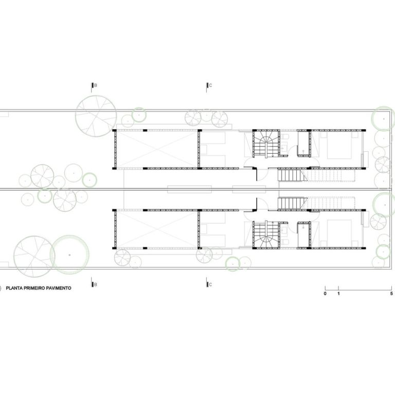 Planos de Casas Campeche en Brasil por Terra e Tuma Arquitetos Associados