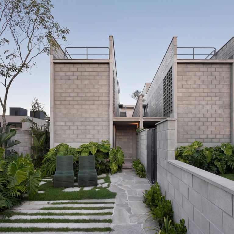 Casas Campeche en Brasil por Terra e Tuma Arquitetos Associados