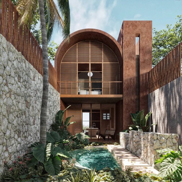 Casita canzul en Yucatán