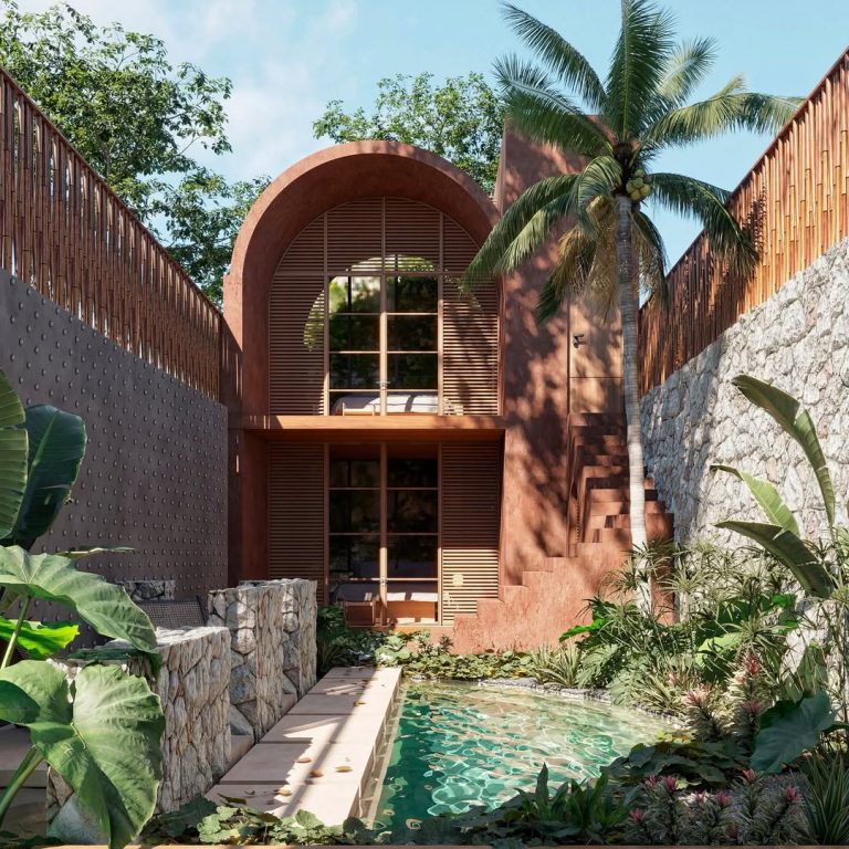 Casita canzul en Yucatán