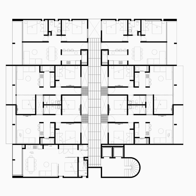 Edificio Montecato por TALQ