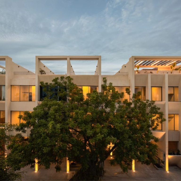 Fachada. Edificio Salvia El Dorado en Sinaloa por Duales Taller