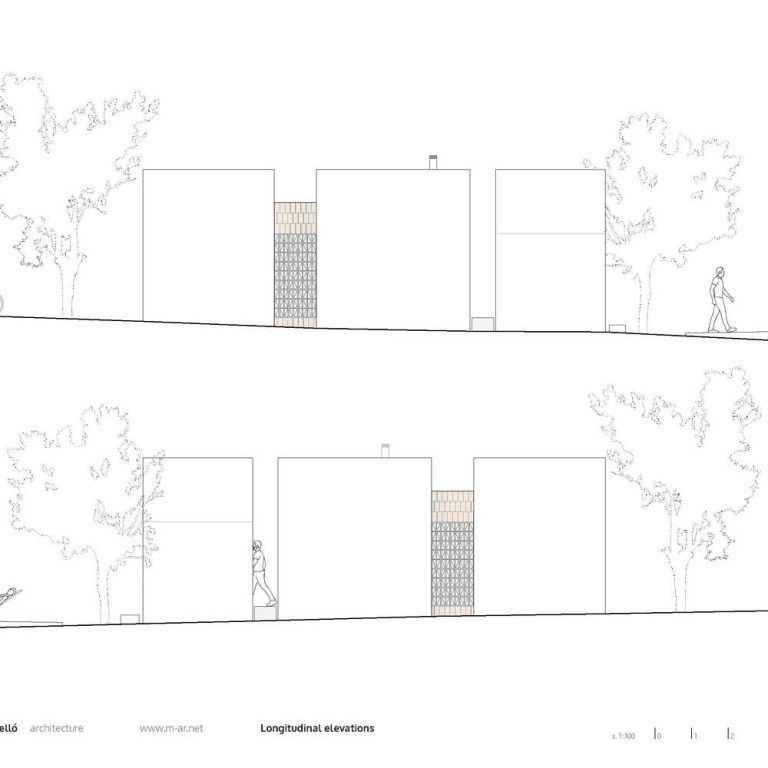 Es Pou. Vivienda en Formentera por Marià Castelló Martínez - Plano arquitectonico