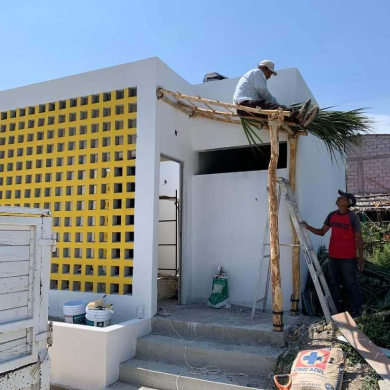 Casa Mareña en Oaxaca por Rawmar Constructora - Proceso constructivo