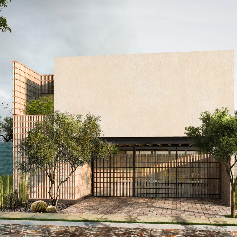Casa Roble 3.6 en Querétaro por Pothe.arquitectura - Render Arquitectonico