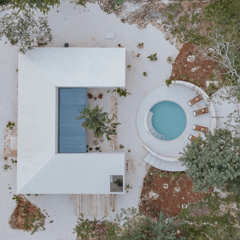 Galopina casa silvestre en Yucatán por TACO taller de arquitectura - Fotografia de arquitectura