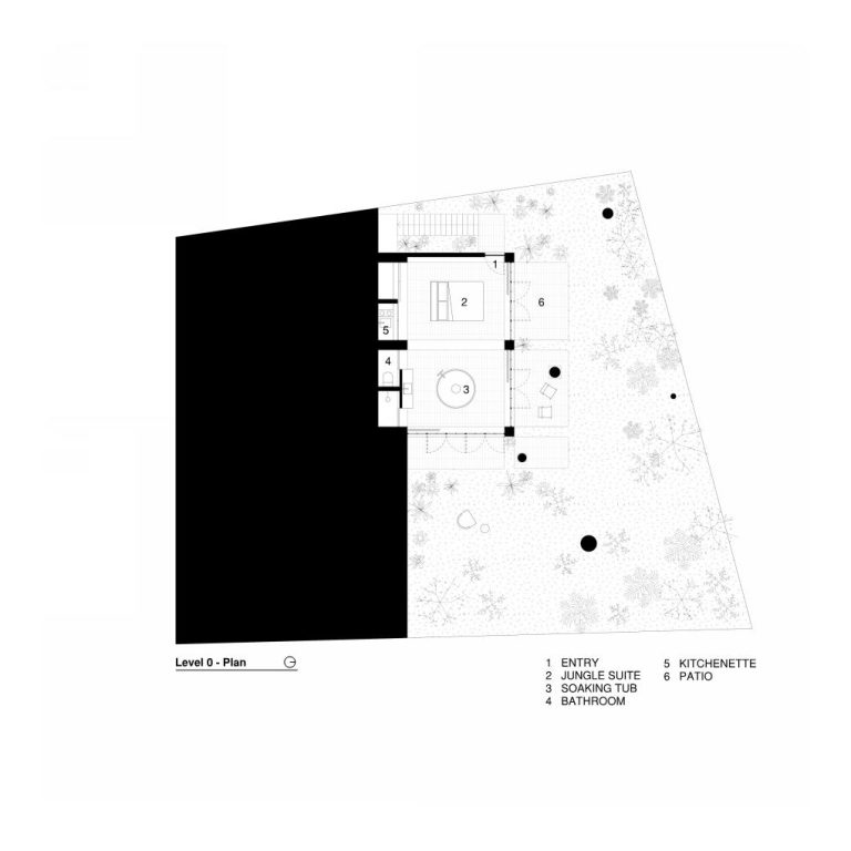 Holtel NICO Sayulita en Jalisco por Palma & HYBRID - Plano Arquitectonico - El Arqui MX
