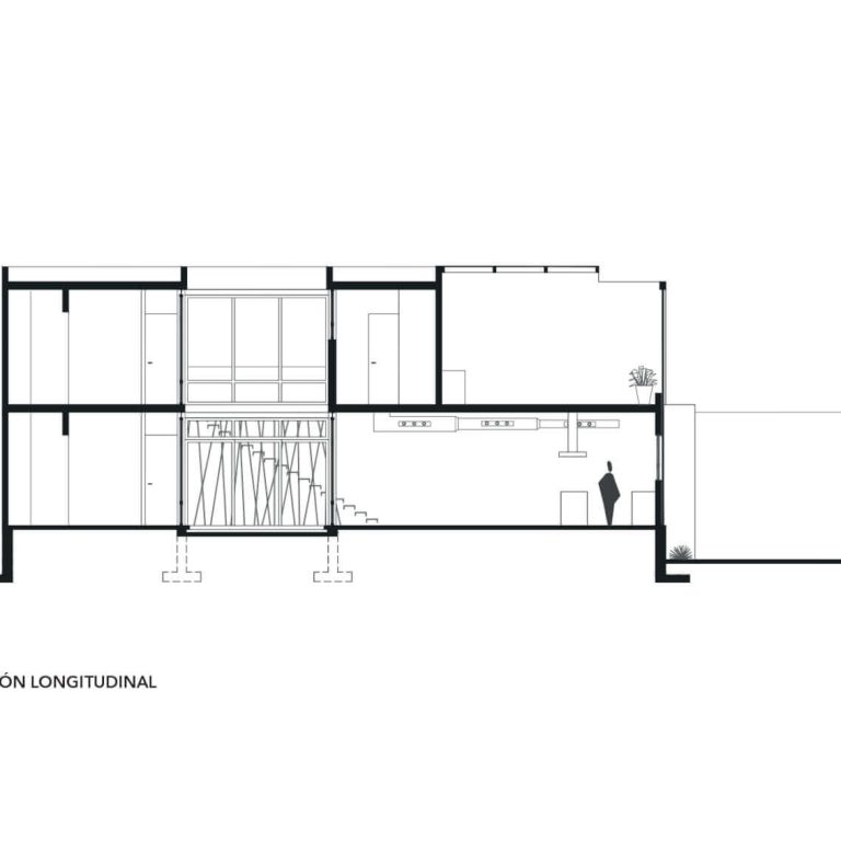 La Casita en Nuevo León por Tres Más Dos Arquitectos - Plano Arquitectónico - El Arqui MX