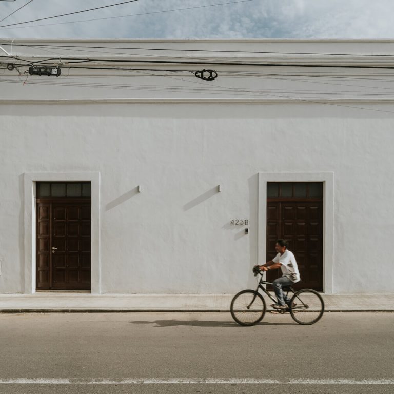 La casa horseshoe en Yucatán