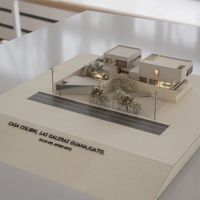 Planos de Casa Colibrí en Guanajuato por Arq. Arturo Ortiz