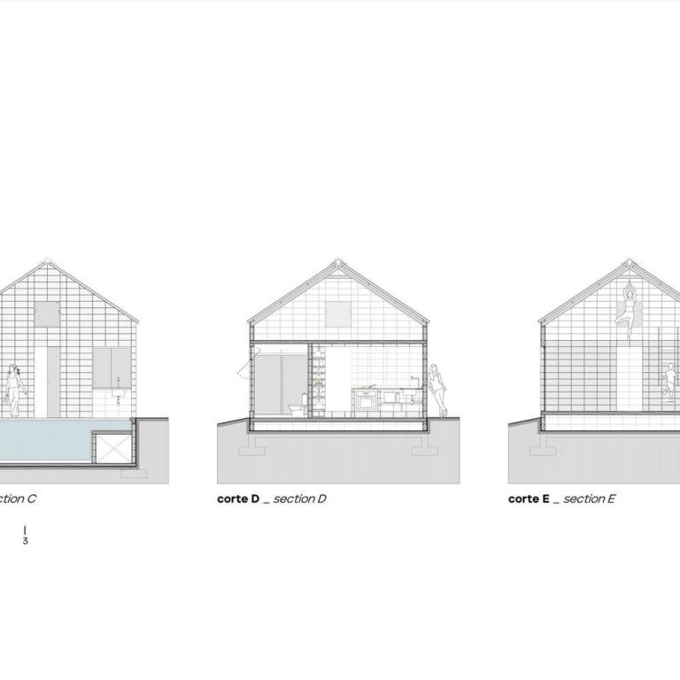 Planos Arquitectónicos, fachadas, secciones
