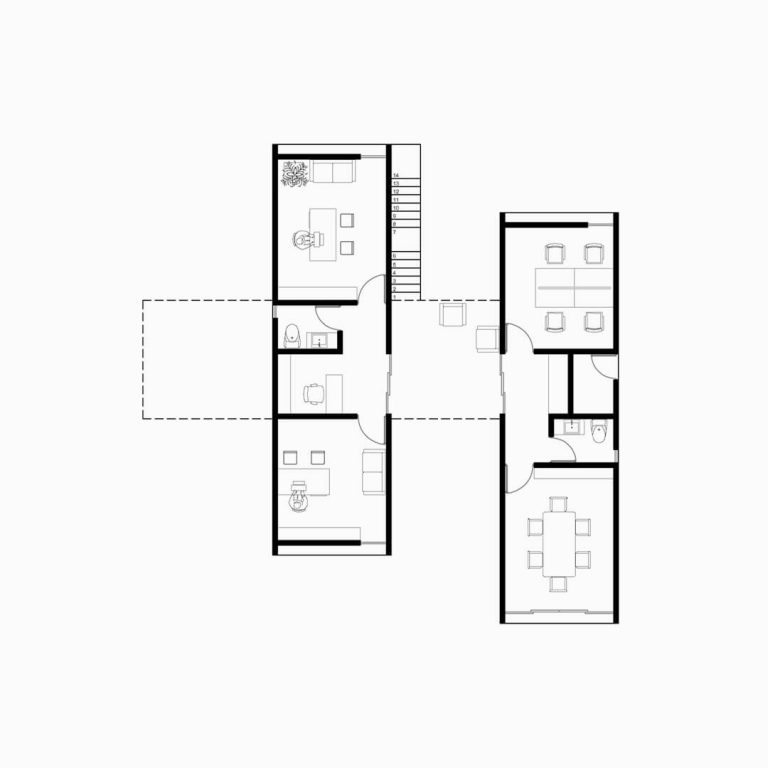 Oficinas Privadas H2 Arquitectura