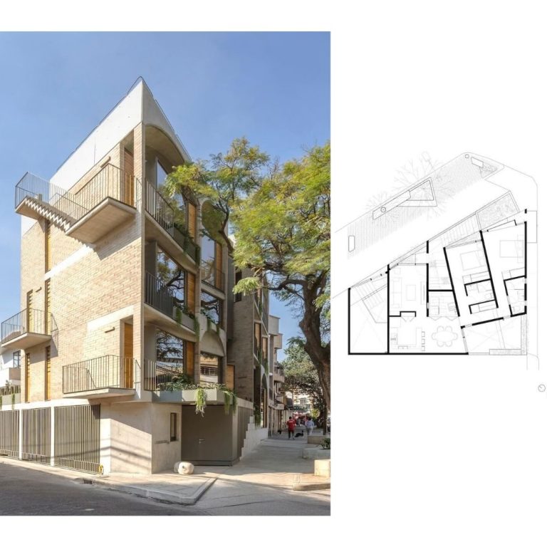 Planimetría del Edificio Porfirio en Ciudad de México por ViGa Arquitectos