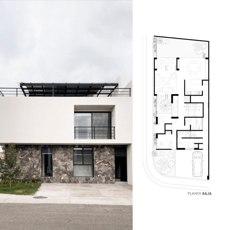 Planos Arquitectónicos. Planimetría. Planos de Casa Apeninos en Querétaro: Diseño y Arquitectura por AMARANTO