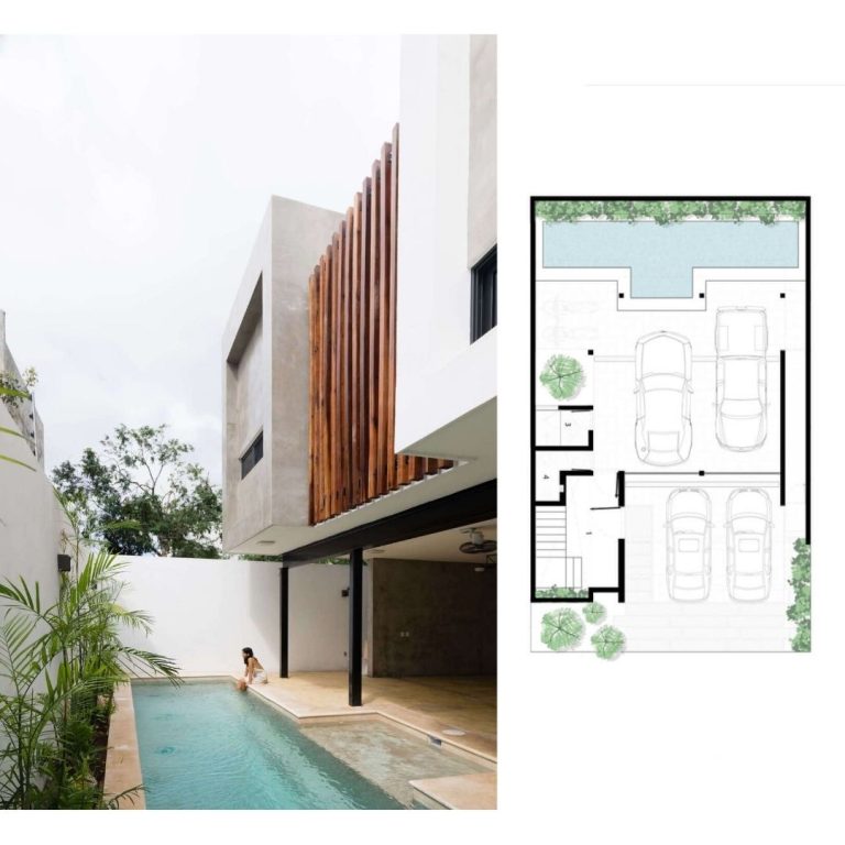 Planos de Casa Arbela en Quintana Roo
